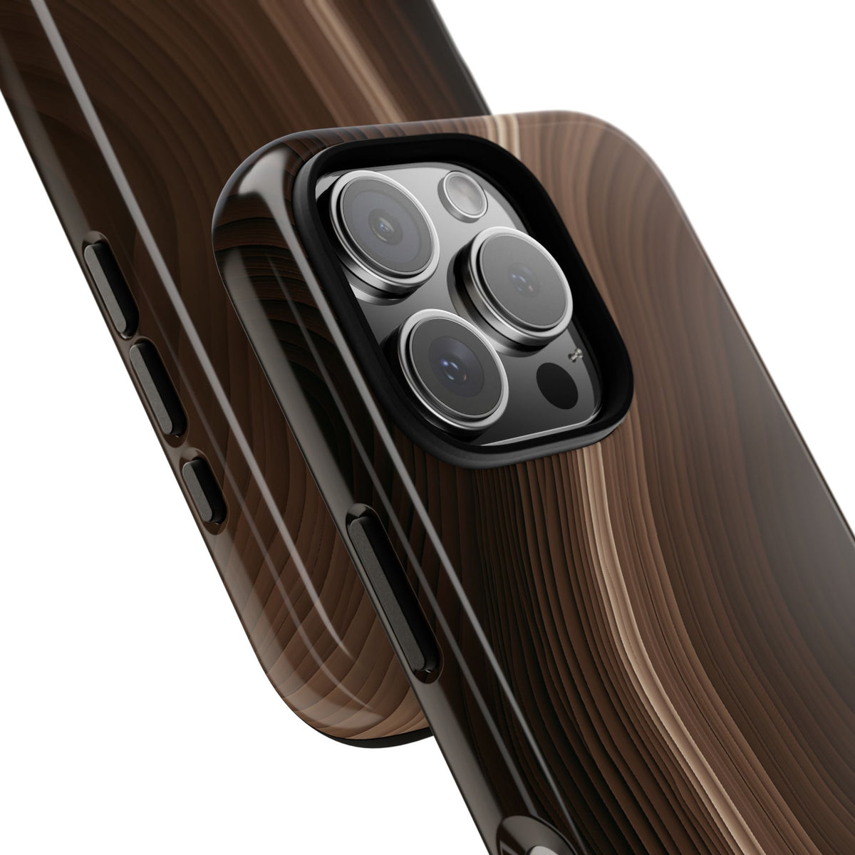 Umber Strata · Tough Phone Case for iPhone · Brown
