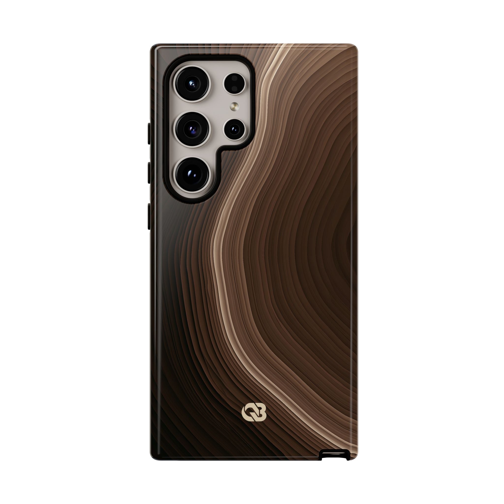 Brown Tough Phone Case for Samsung - Bronzed Canyon Relief