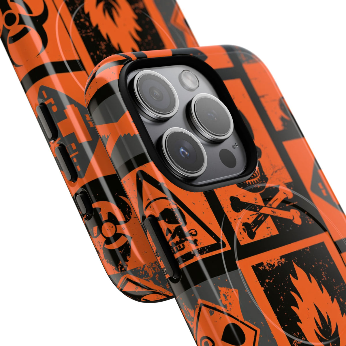 Urban Hazard · Tough 2.0 Magnetic Phone Case for iPhone · Orange