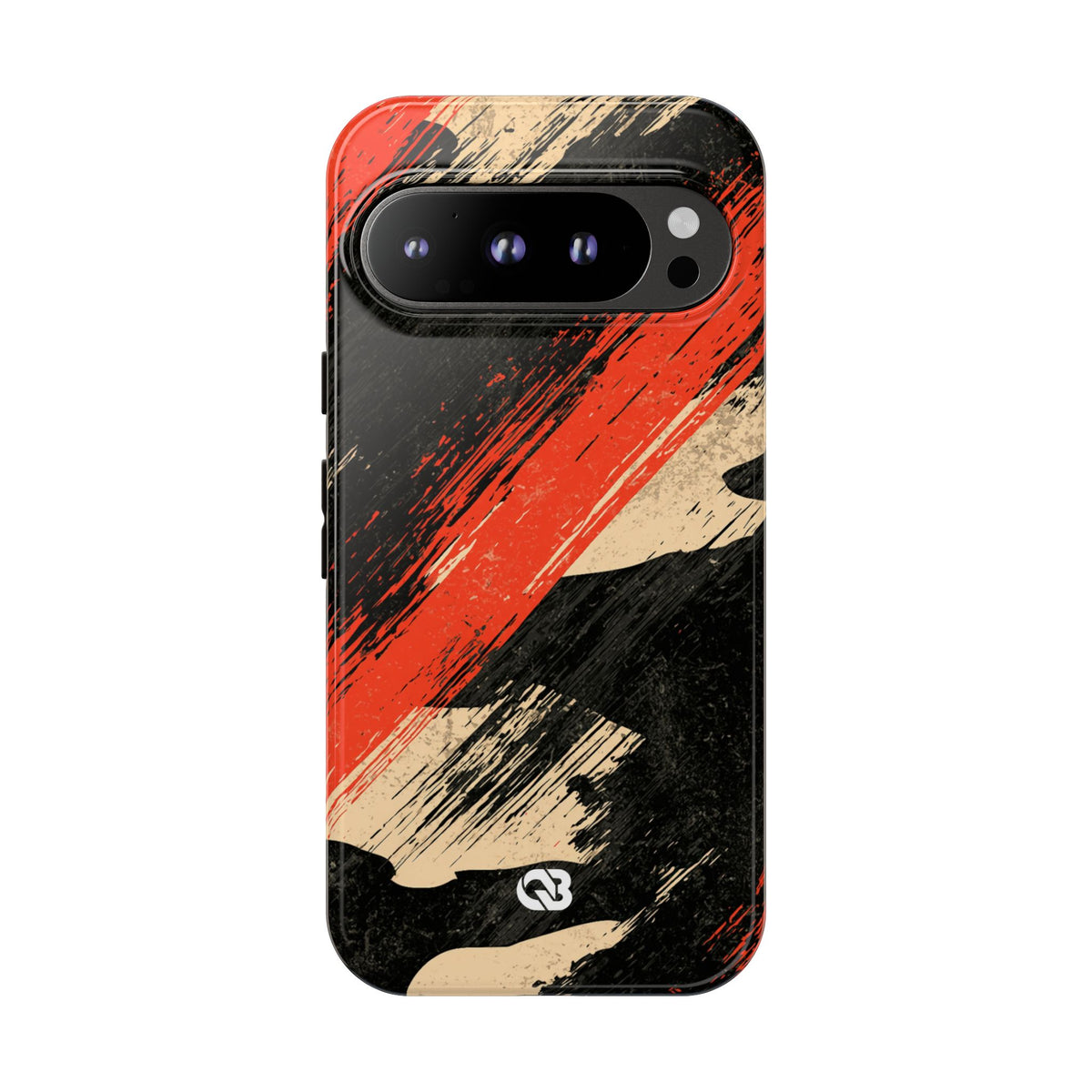 Urban Slash Camo · Tough Phone Case for Pixel ·  Black