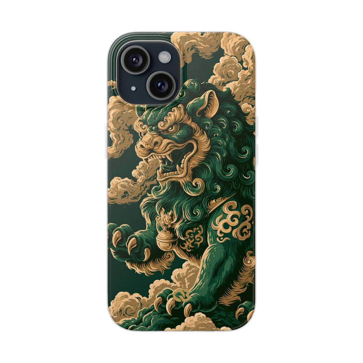 Imperial Guardian Lion · Lite Phone Case for iPhone ·  Green