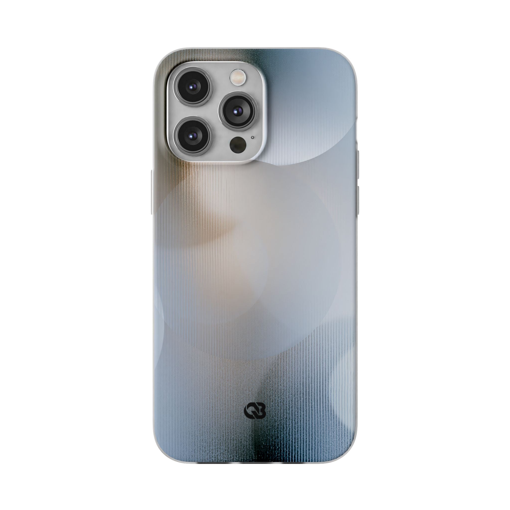 White Lite Phone Case for iPhone - Frosted Ribbed Sphere