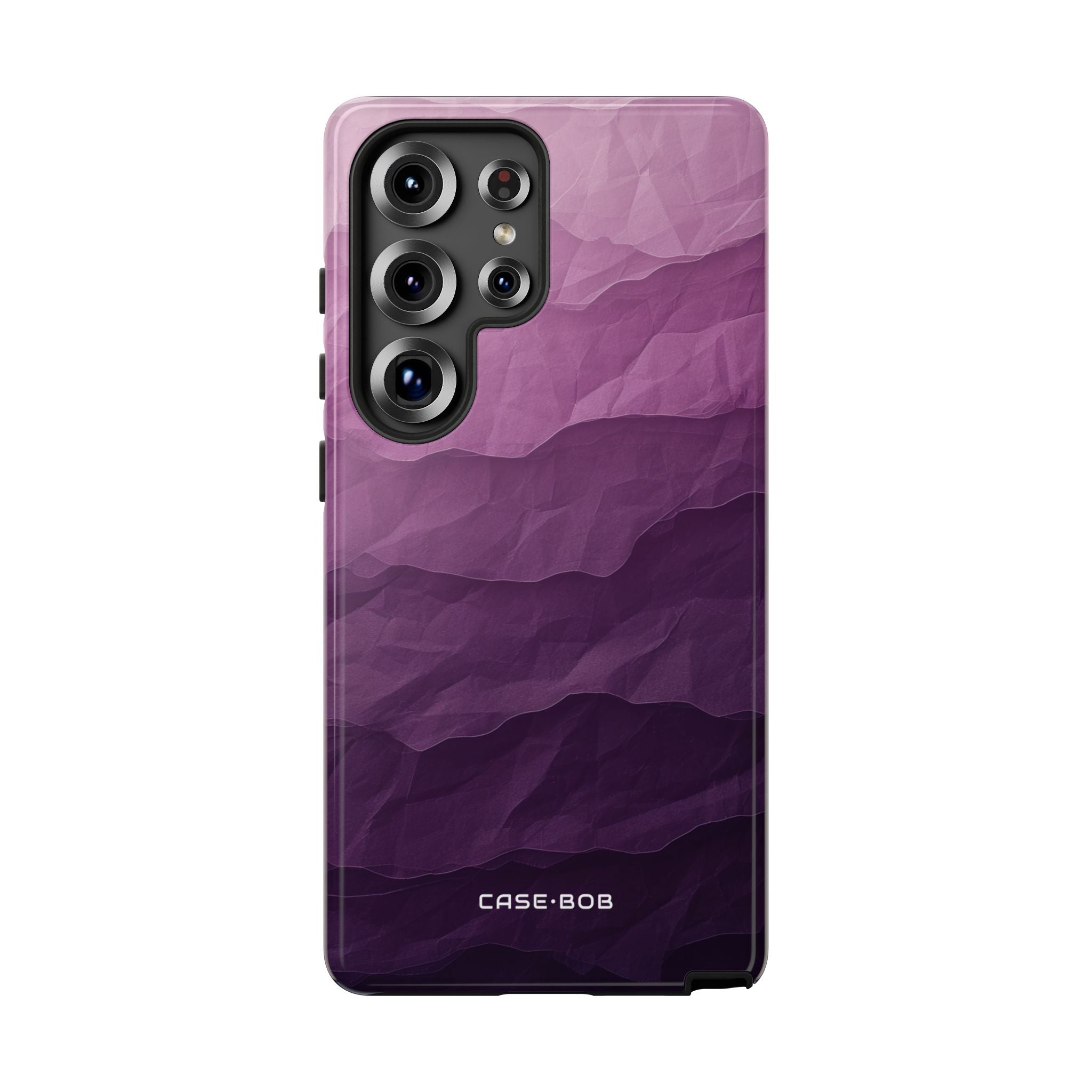 Purple Wave Layers Samsung S25 Ultra Case - Tough