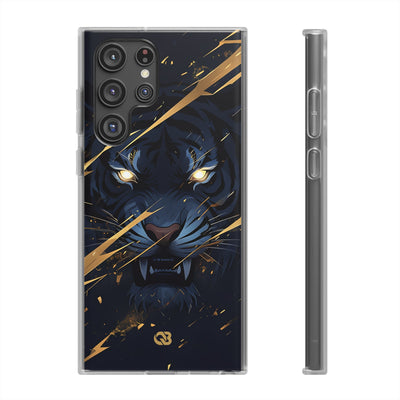 Obsidian Gold Predator · Soft Phone Case for Samsung