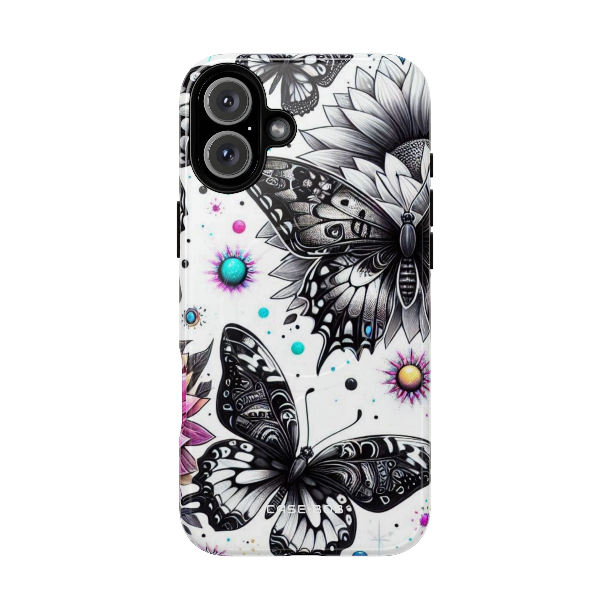 Butterfly Bloom iPhone 16 Plus Case - Tough+