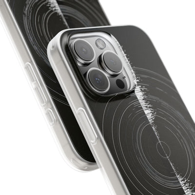 Black Lite Phone Case for iPhone - Obsidian Orbital Signal