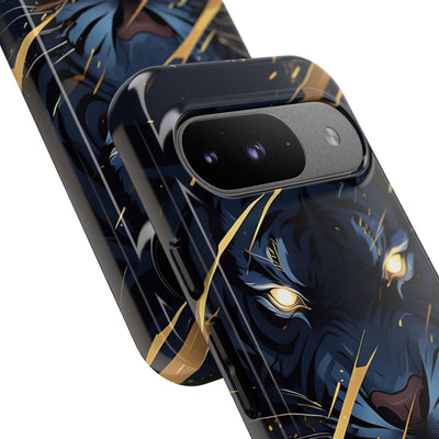 Obsidian Gold Predator · Tough Phone Case for Google Pixel