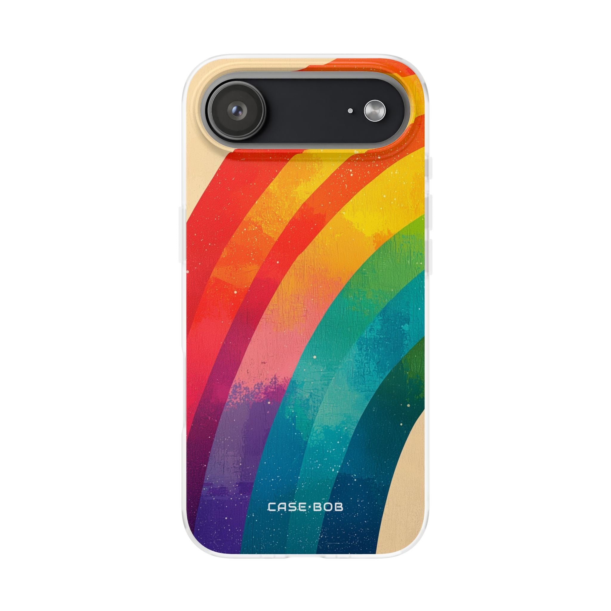 Textured Rainbow Arc iPhone 17 Air Case - Soft - CASE•BOB