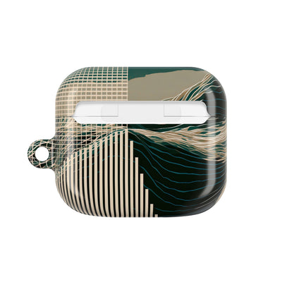 Orbital Terrain · Hard Case for AirPods & AirPods Pro · Green