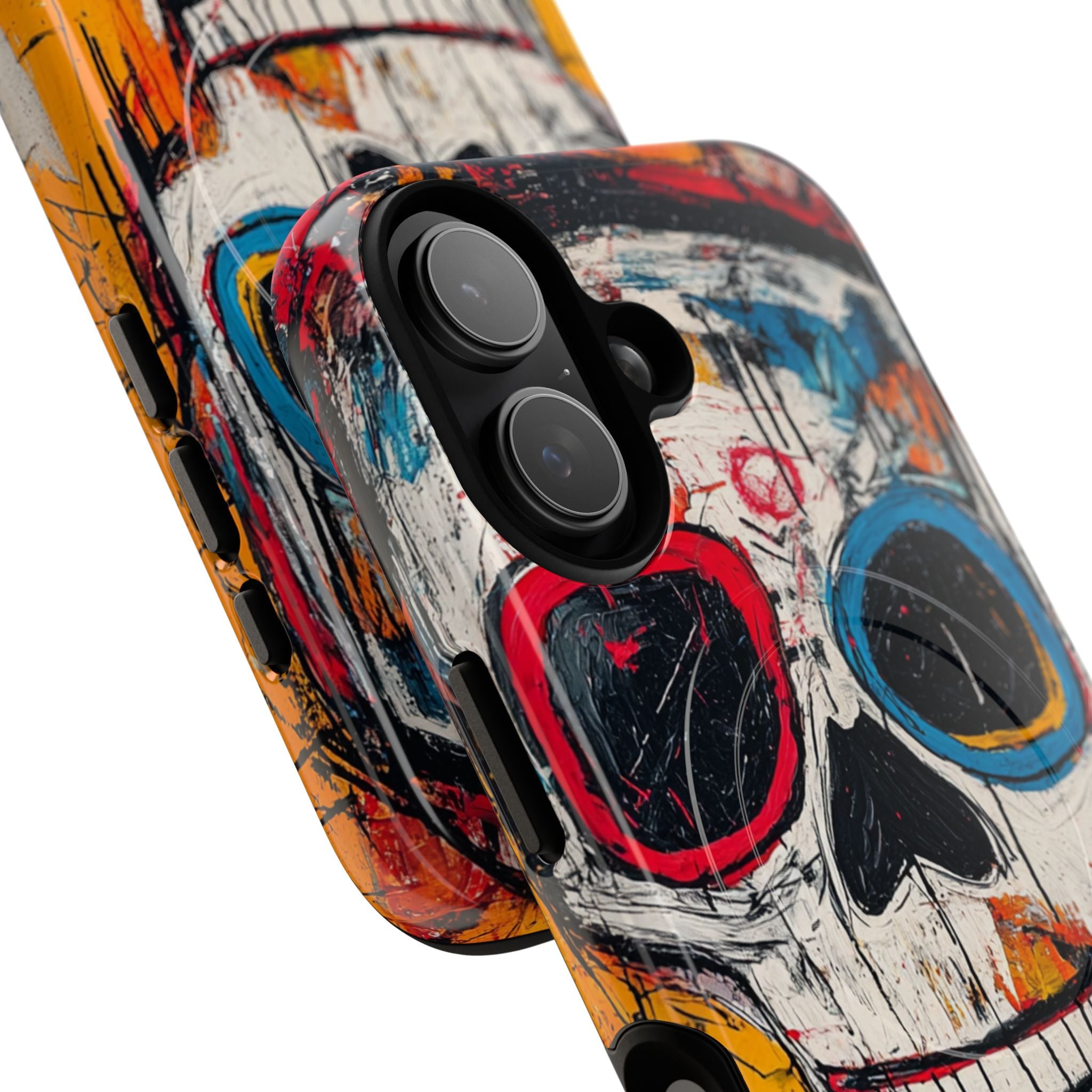 Vivid Graffiti Skull · Tough+ Handyhülle für iPhone · Magsafe