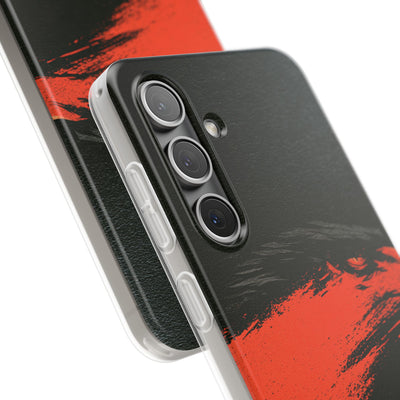 Crimson Raptor Noir · Lite Phone Case for Samsung · Black