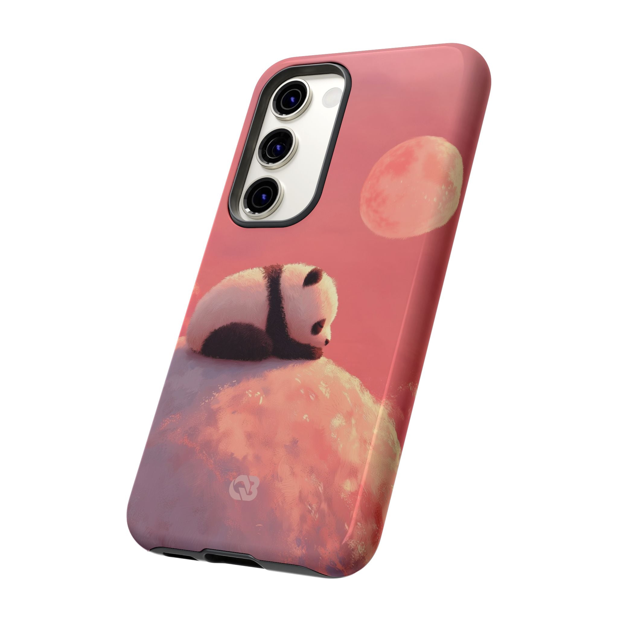 Rose Moon Panda · Tough Coque de téléphone pour Samsung