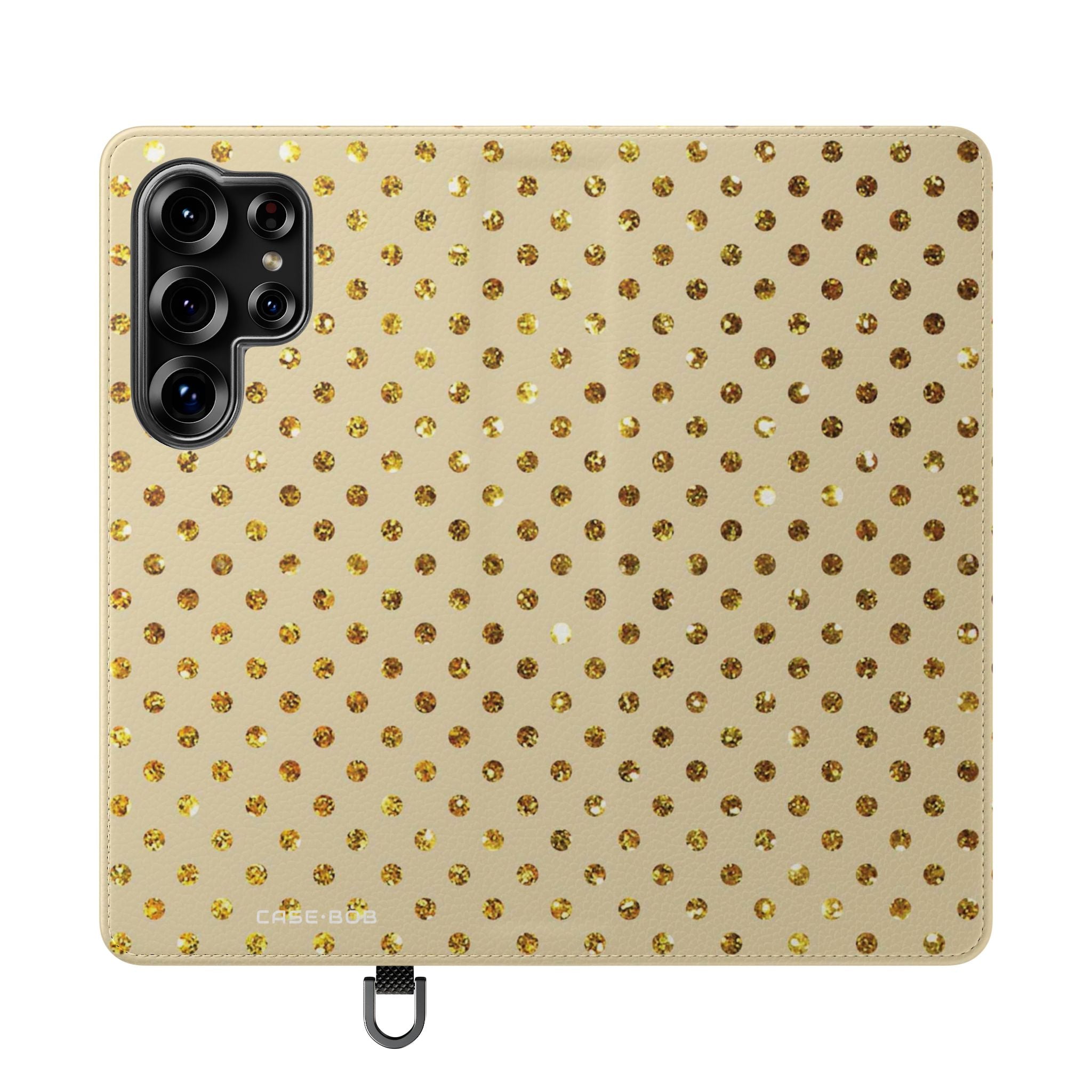 Golden Sparkle - Samsung S25 Ultra Case - Portemonnee