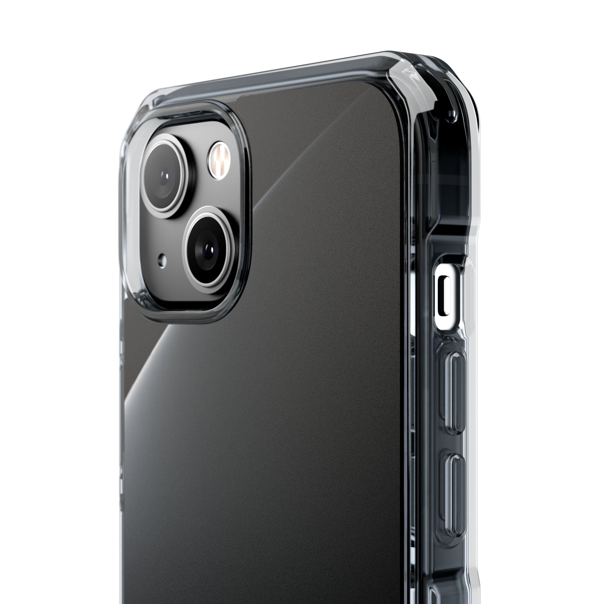 Black Impact MagSafe Phone Case for iPhone - Obsidian Lunar Arch