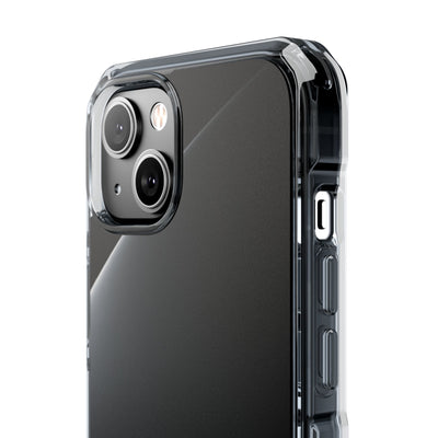 Black Impact MagSafe Phone Case for iPhone - Obsidian Lunar Arch