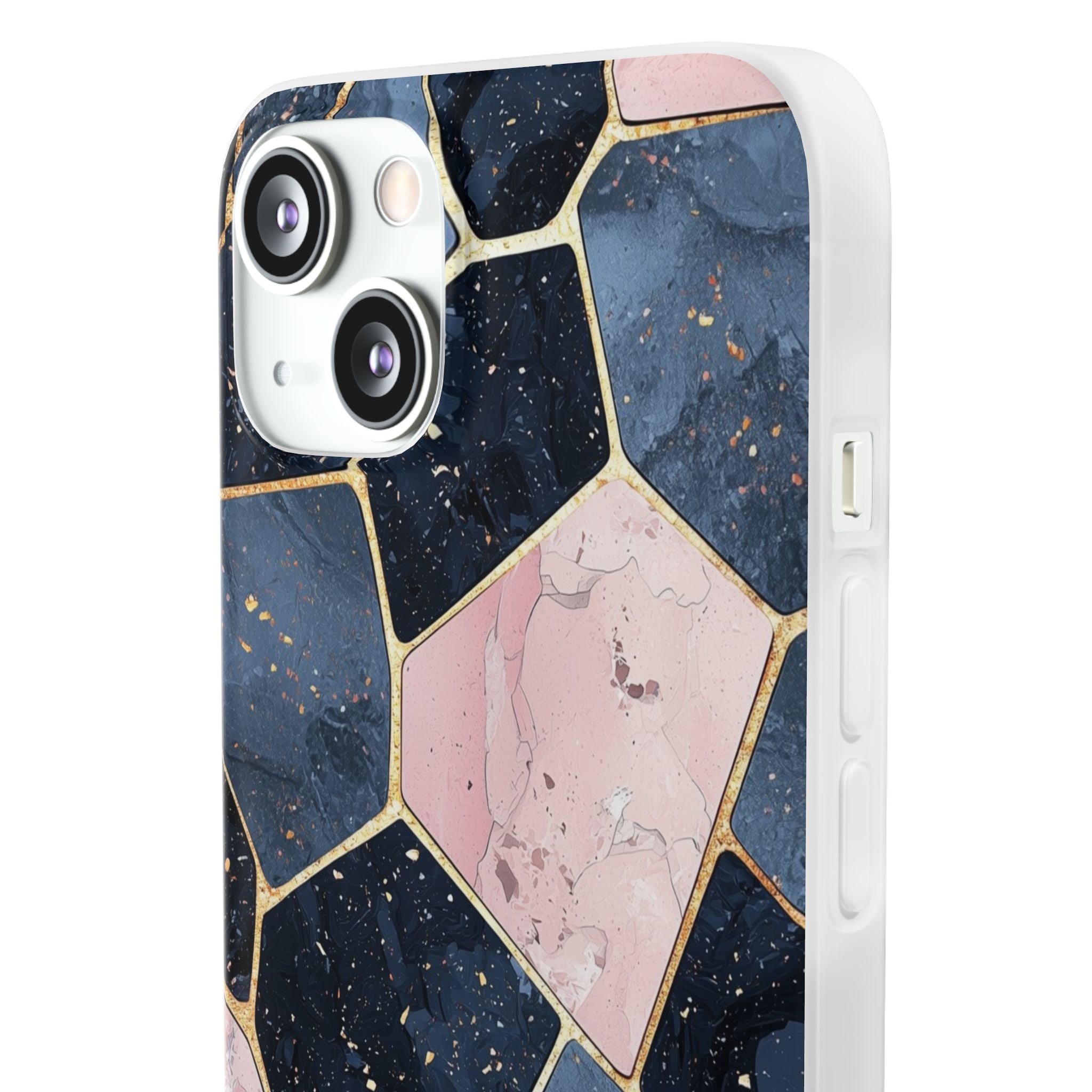 Golden Mosaic iPhone 13 - Soft