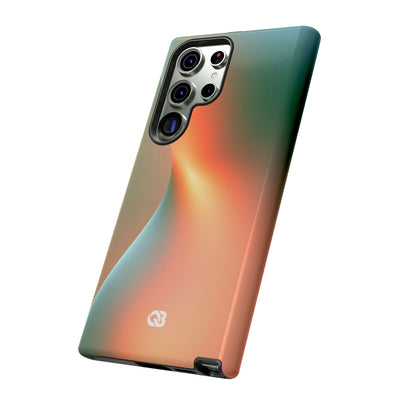 Radiant Contour · Tough Phone Case for Samsung · Orange