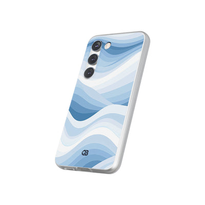 Blue Lite Phone Case for Samsung - Glacial Indigo Flow