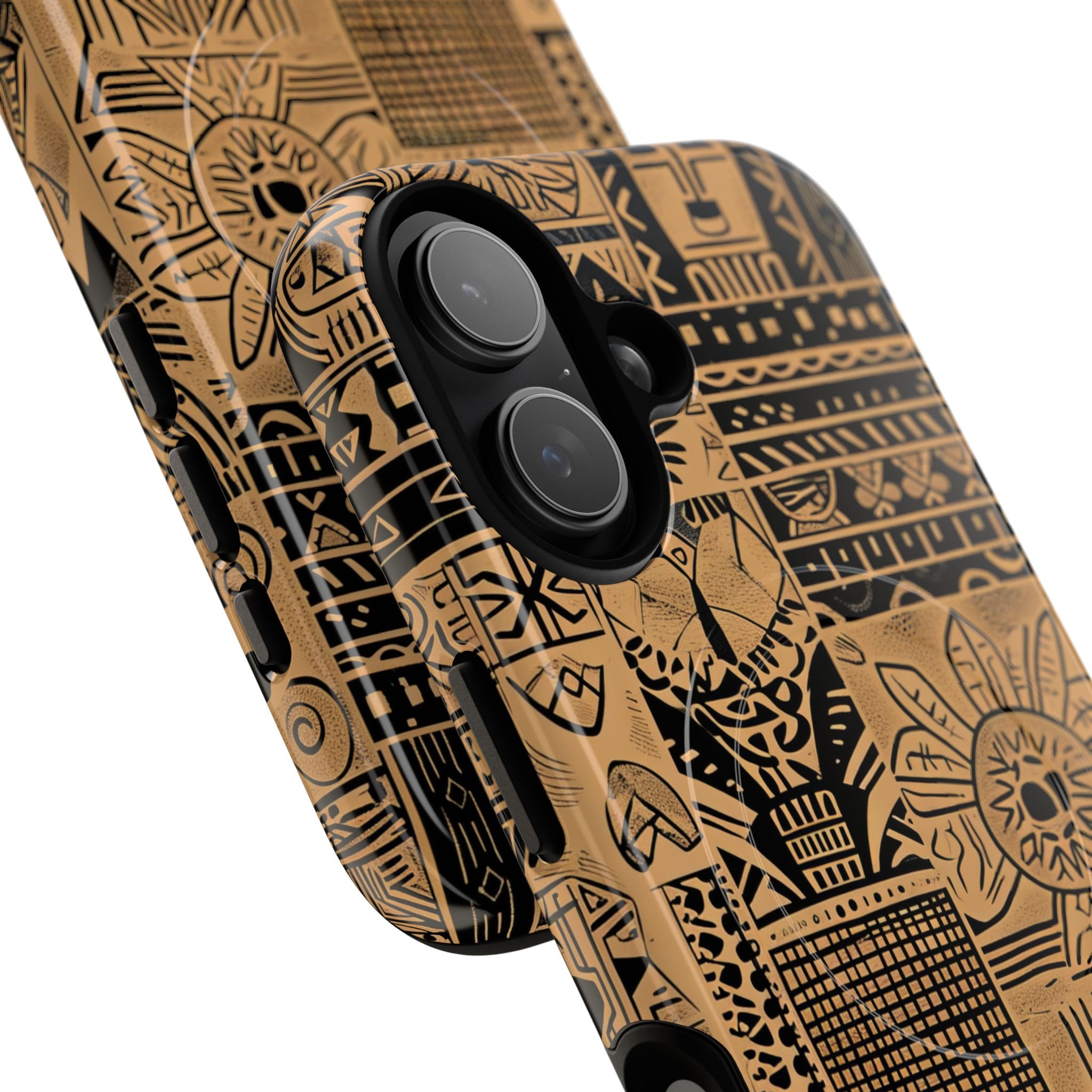 Tribal Faces iPhone 17 Case - Tough+ - CASE•BOB