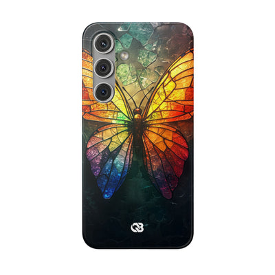 Shattered Prism Butterfly · Soft Coque de téléphone pour Samsung