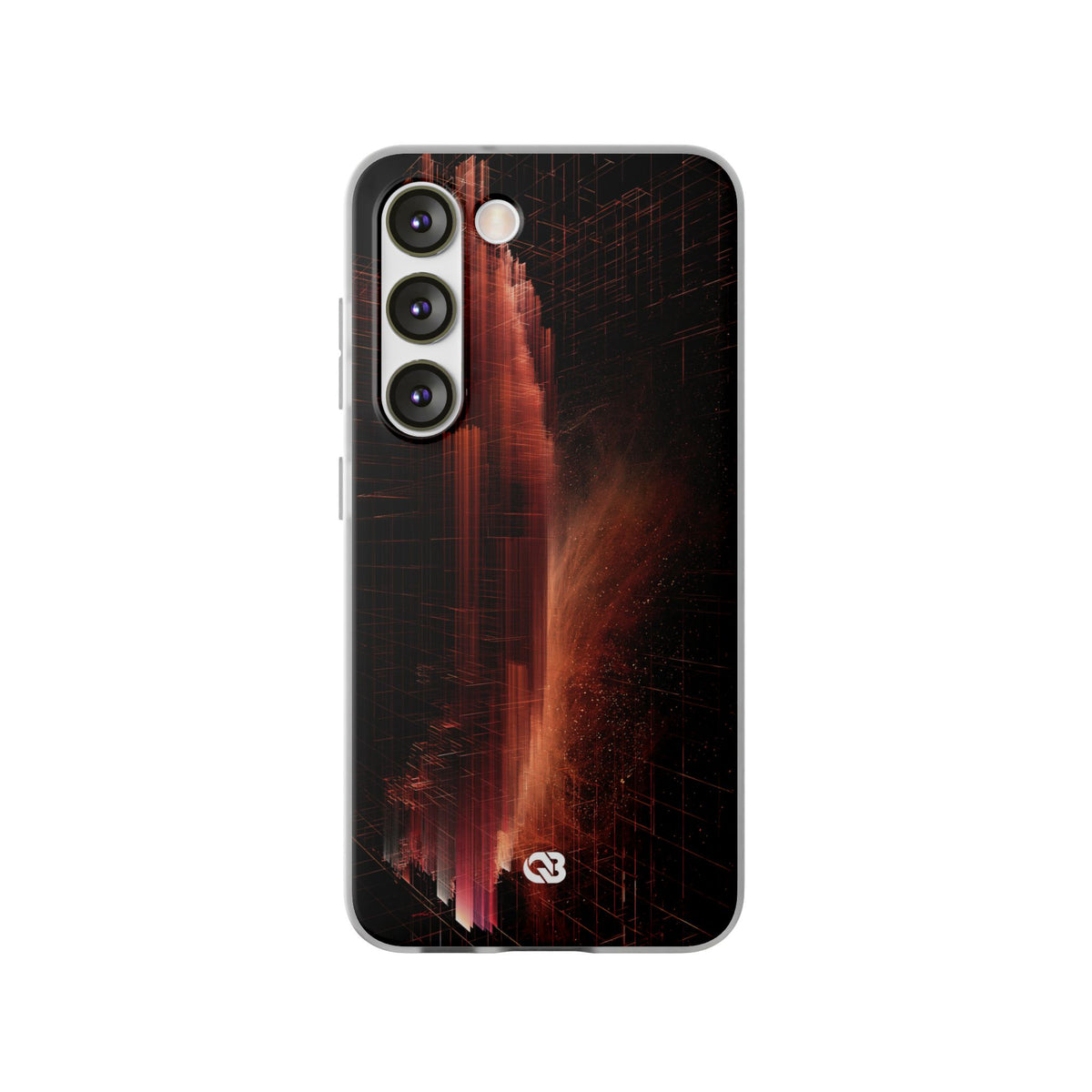 Luminous Monolith · Lite Phone Case for Samsung · Black