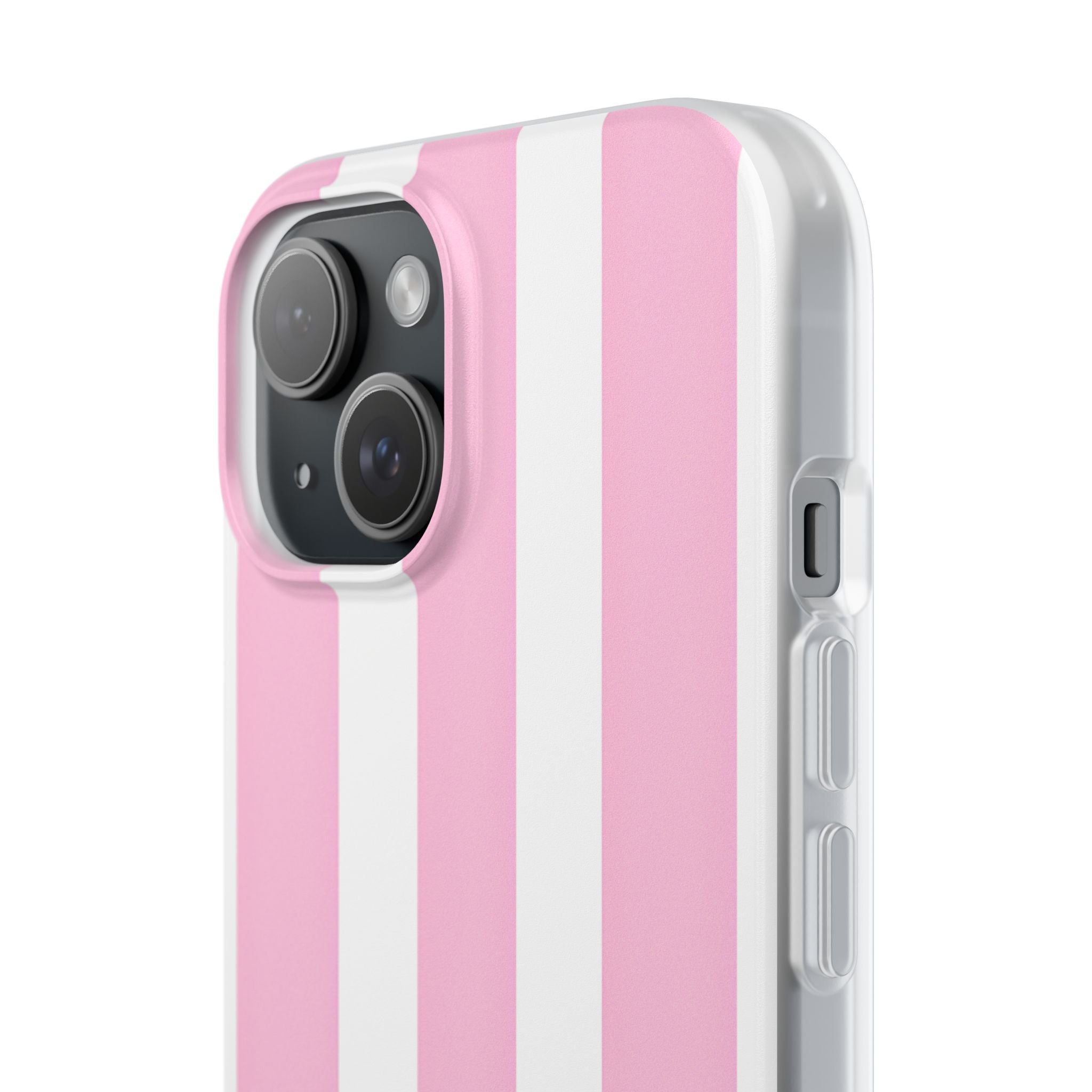 Soft Pink Stripe · Soft Phone Case for iPhone