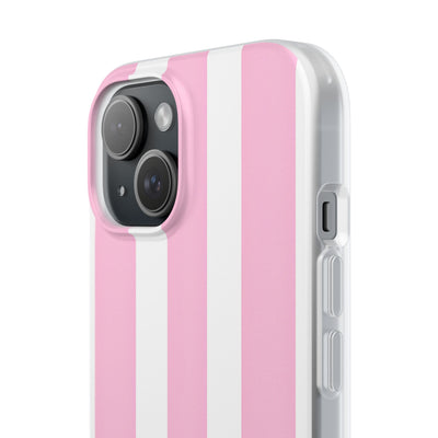 Soft Pink Stripe · Soft Phone Case for iPhone