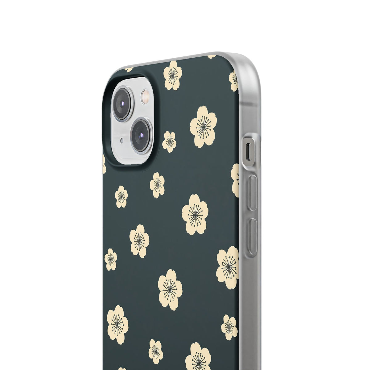 Midnight Sakura Bloom · Lite Phone Case for iPhone ·  Black