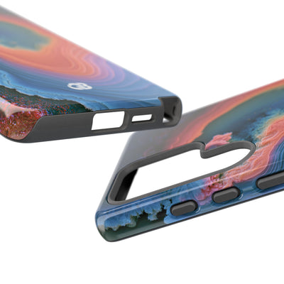 Luminous Resonance · Tough Phone Case for Samsung · Blue