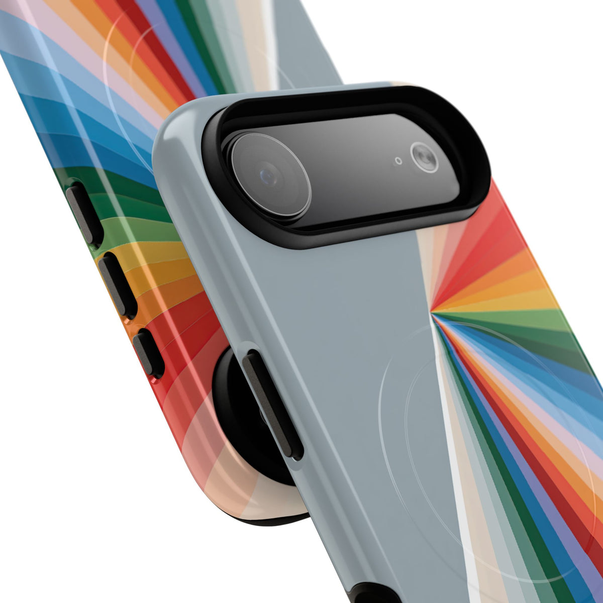 Grey Tough 2.0 Magsafe Phone Case for iPhone - Slate Prism Burst