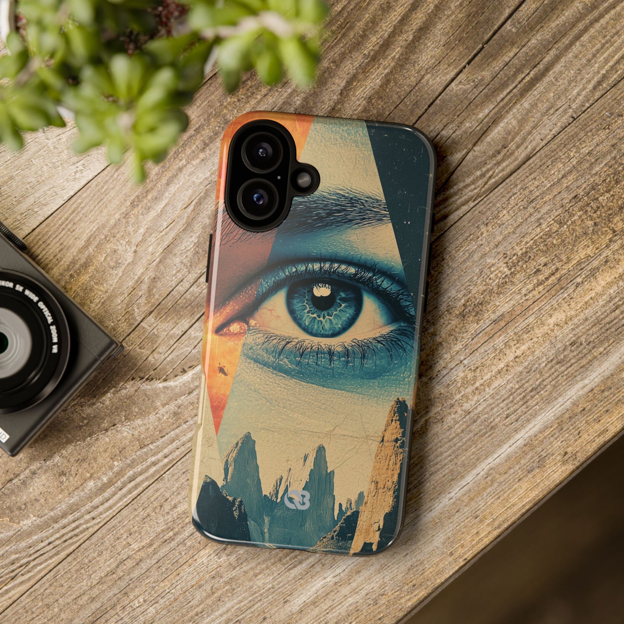 Fragmented Peak Gaze · Tough Phone Case for iPhone