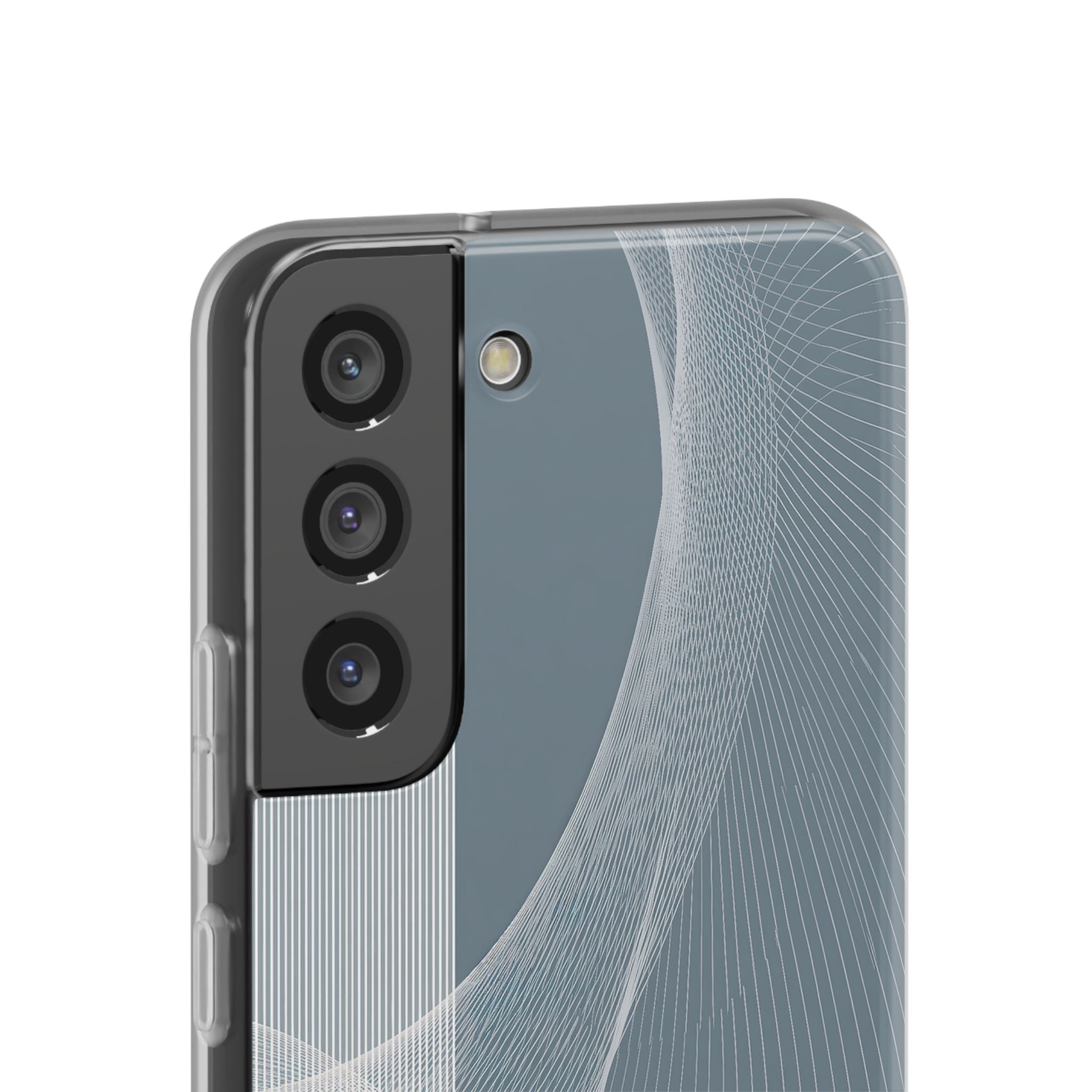 Grey Lite Phone Case for Samsung - Slate Mesh Horizon