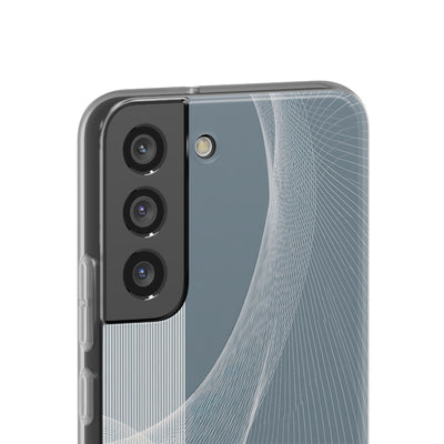 Grey Lite Phone Case for Samsung - Slate Mesh Horizon
