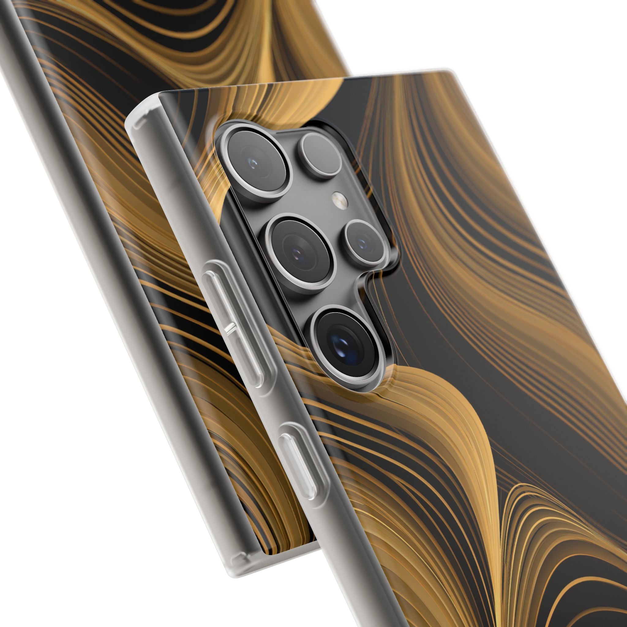Gold Lite Phone Case for Samsung - Molten Copper Strands
