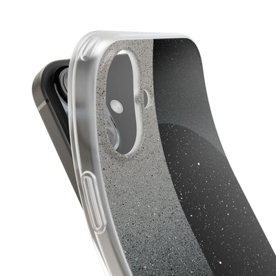 Black Lite Phone Case for iPhone - Lunar Static Orbit