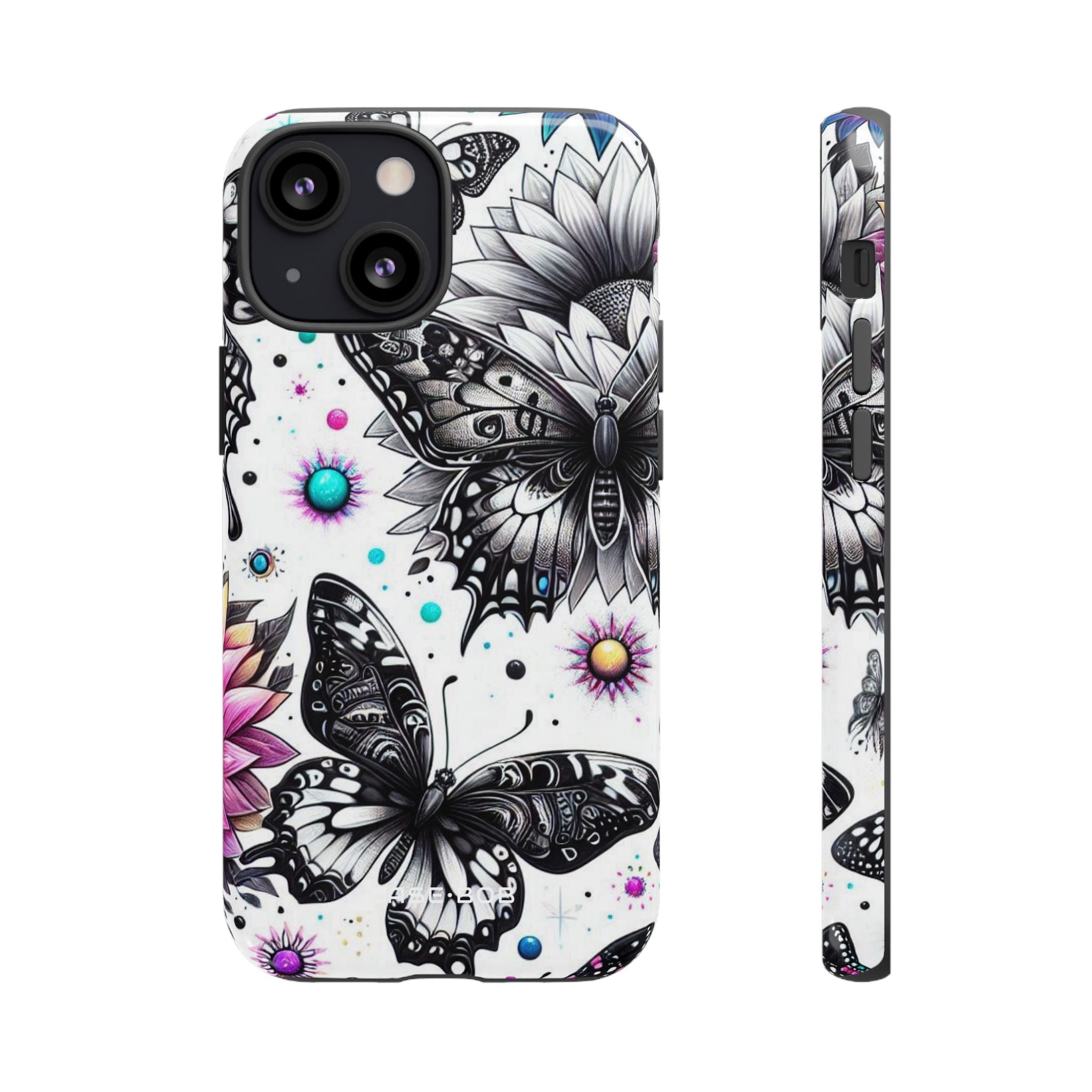 Butterfly Bloom iPhone 13 Mini Case - Tough
