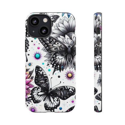Butterfly Bloom iPhone 13 Mini Case - Tough