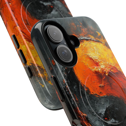 Molten Yin-Yang iPhone 16 Case - Tough+