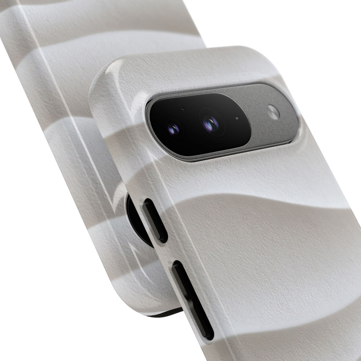 Sculpted Dune Relief · Tough Phone Case for Pixel ·  White
