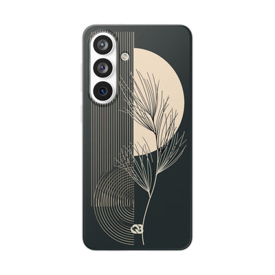 Black Lite Phone Case for Samsung - Obsidian Sand Willow