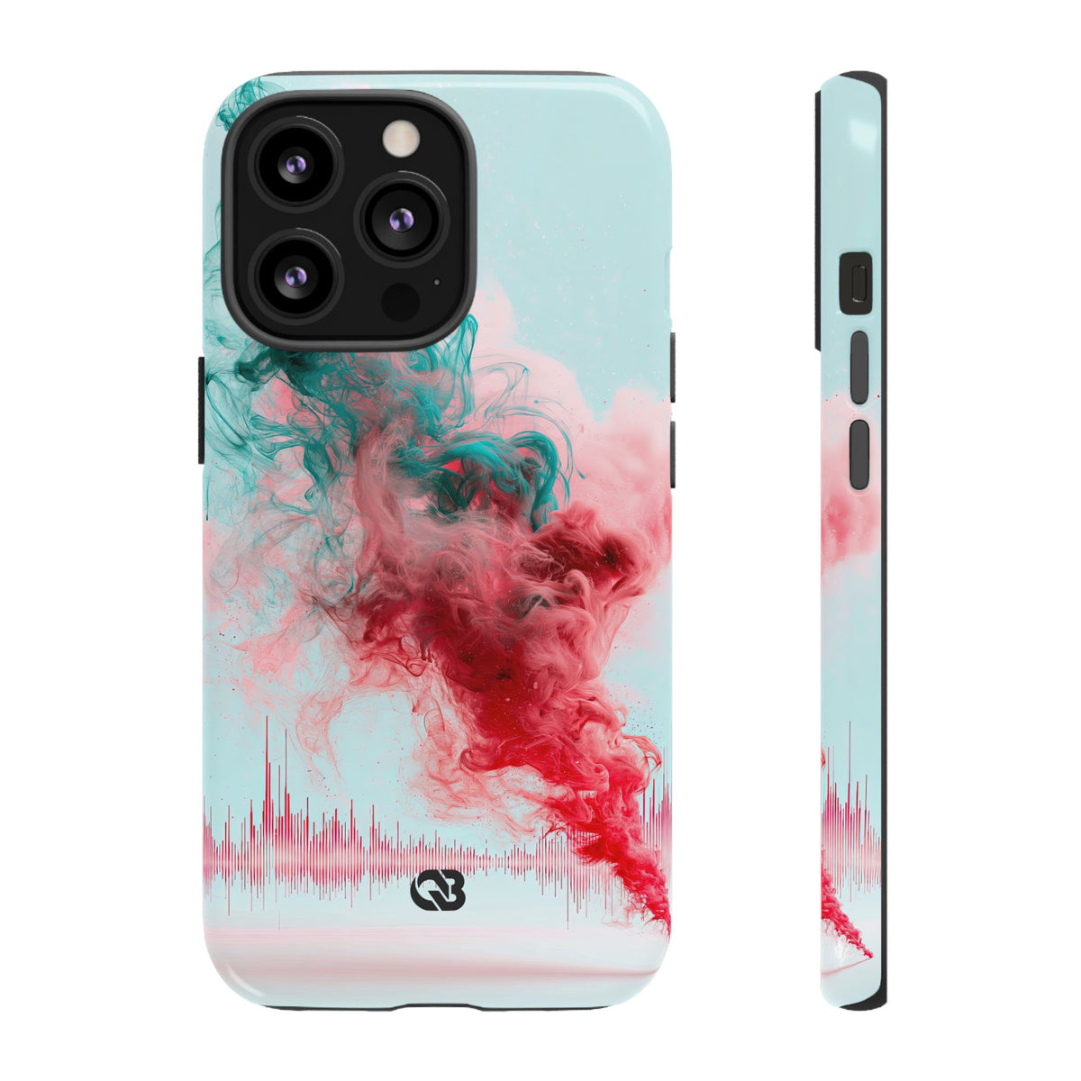 Sonic Bloom · Tough Phone Case for iPhone · Red