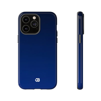 Blue Tough Phone Case for iPhone - Midnight Cobalt Fade