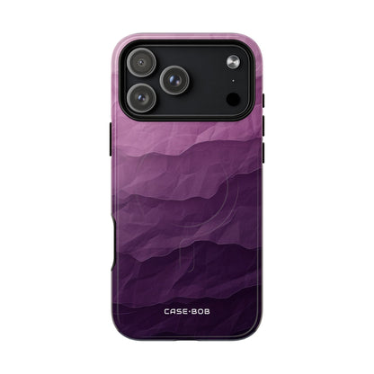 Purple Wave Layers iPhone 17 Pro Max Case - Tough+ - CASE•BOB