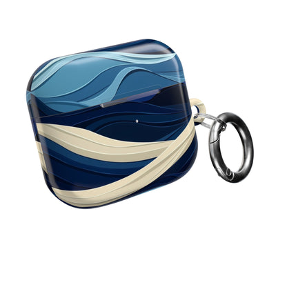 Blue Wave Flow - AirPods Case