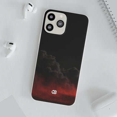 Crimson Fog Void · Lite Phone Case for iPhone ·  Black