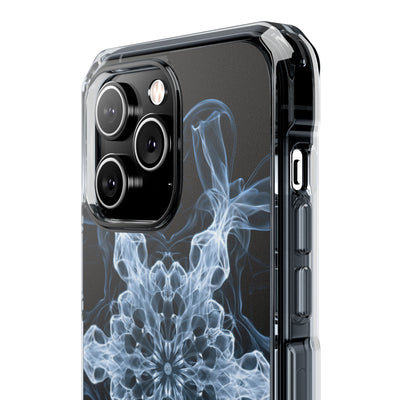 Blue Impact MagSafe Phone Case for iPhone - Glacial Smoke Crown