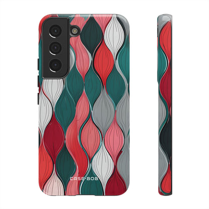 Blad Cascade Teal Samsung S22 Case - Tough