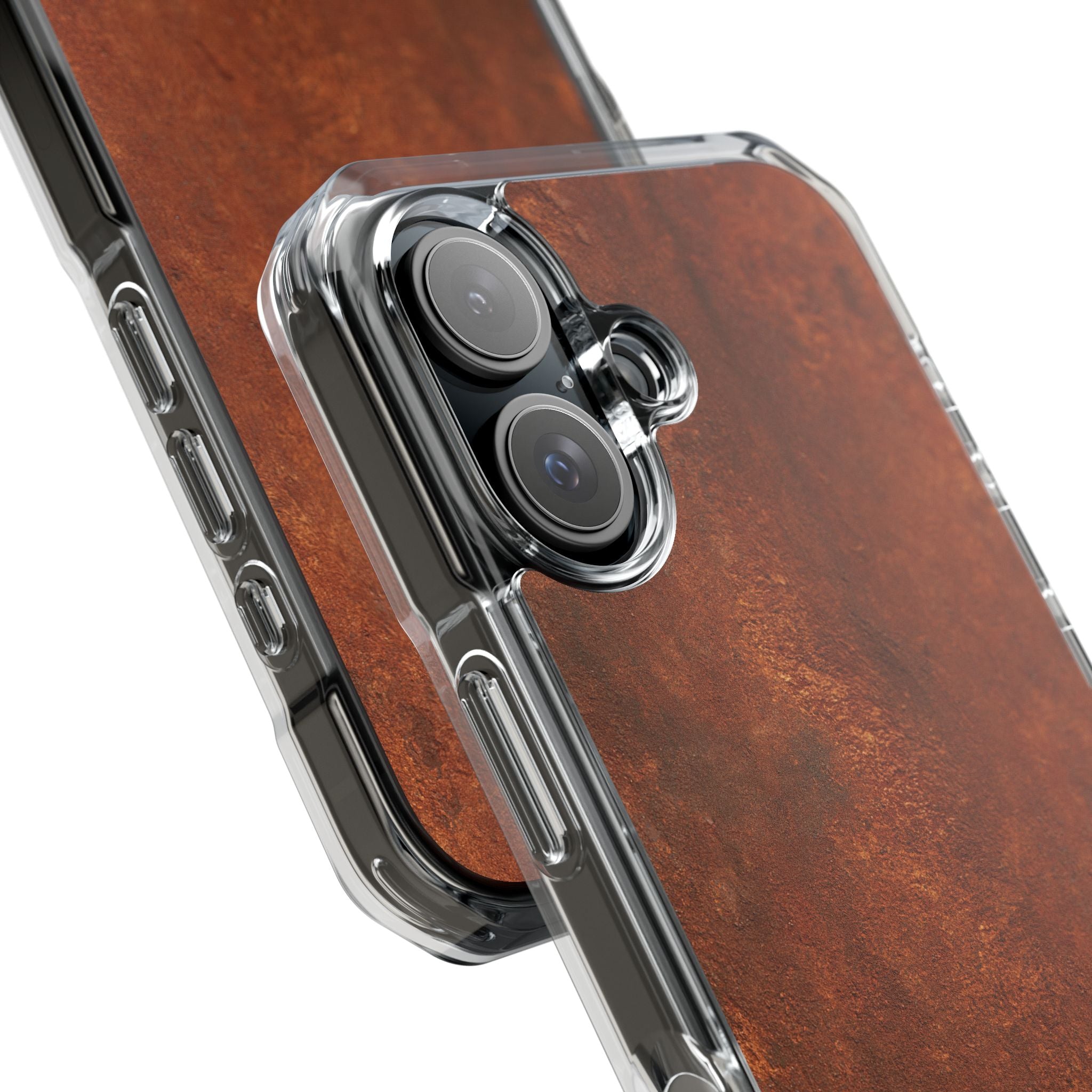 Orange Impact MagSafe Phone Case for iPhone - Oxidized Iron Crust