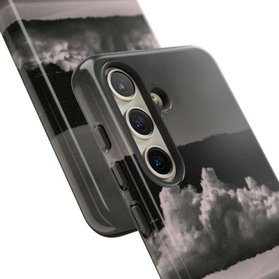 Crimson Horizon · Tough Phone Case for Samsung · Black