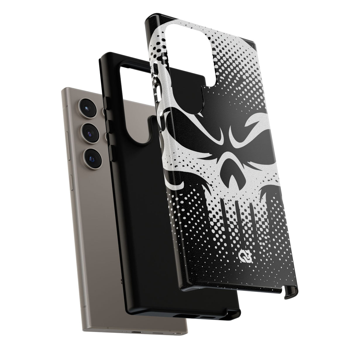 Phantom Halftone · Tough Phone Case for Samsung · Black